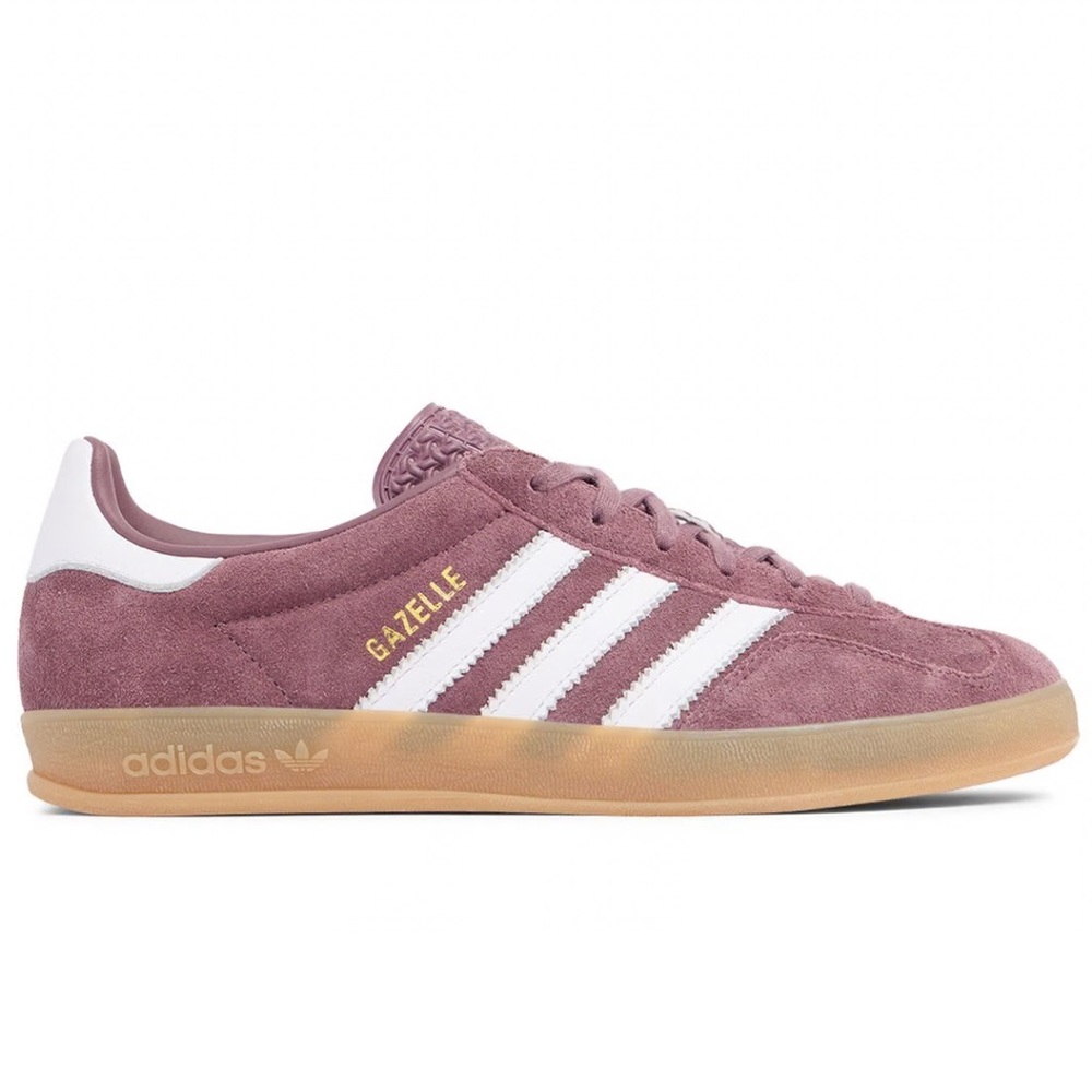 Adidas Gazelle Sneakers in Purple and White